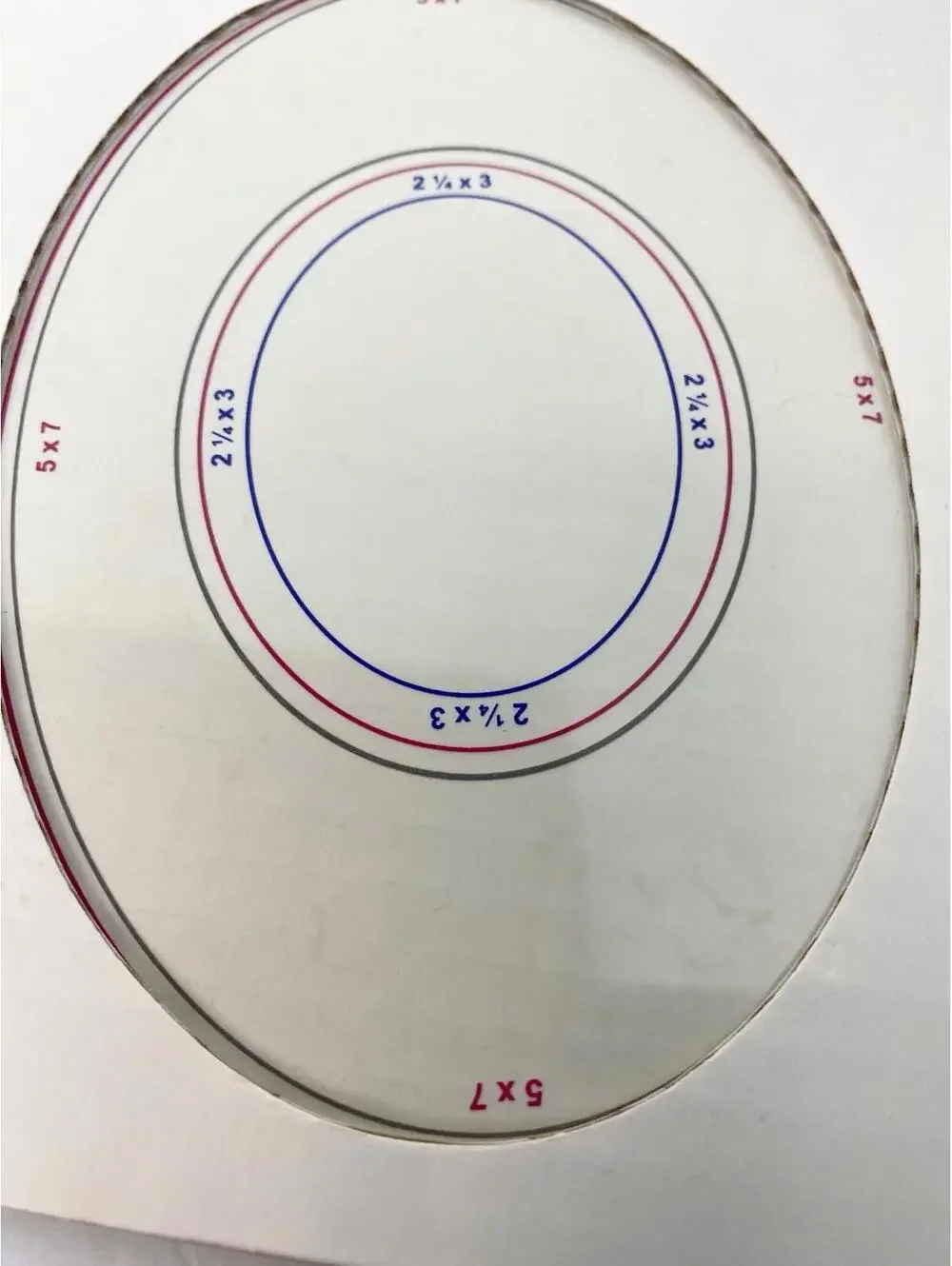NEW Creative Memories Custom Cutting System 4 Oval & Circles Patterns Templates
